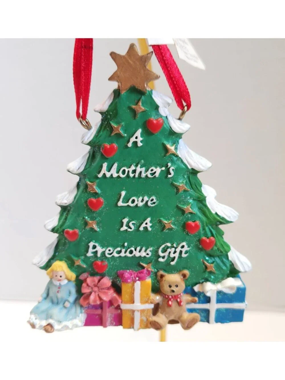 Paula's Holiday Keepsake Series Christmas Tree Ornament With 